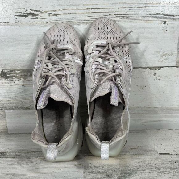 Nike Womens React Vision Sneakers Venice Pull On Tab Lace Up Running Gray Size 1 - Picture 8 of 10